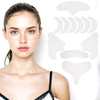 11 PCS Reusable Wrinkle Patches, Silicone Patches for Wrinkles, Forehead Wrinkle Patches to Reduce Fine Wrinkles Smile Neck Chest Lines Anti-Ageing