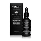 Brickell Men's Argan Oil for Hair, Natural and Organic Hair Oil For Men, Lightweight Hair Treatment, 2 Ounce, Scented