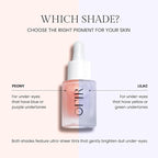 OFIR Bloom Serum Illuminating Gel | Under Eye Brightener Dark Circles Treatment | Lifting Formula With Hyaluronic Acid | Vegan Cruelty Paraben Free Skincare | Hydrating Moisturizer | Peony 1 Fl Oz