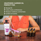 Grapeseed Oil - Pure Grapeseed oil for Skin - 100% Pure Carrier Oil for Hair, Face, and Skin - Direct from EIR Oils in the Beautiful Spanish Countryside (1 Gallon)