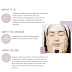 Serious Skincare Anti-Aging Reverse Lift Supportive Cleansing Balm, Hydrating Face Wash, Gentle Cleanser for Dry, Mature, Thin, Fragile Skin, Peptides - 12 Fl. Oz.