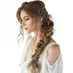 8 Pcs Small Satin Scrunchies for Women, No Damage No Crease Hair Ties for All Hair Types and Textures, Thin Hair Elastic Bands Ponytail Holders for Girls Hair Accessories (Multicolor)