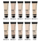 2 Pack Liquid Foundation Cream for Face Makeup,Durable