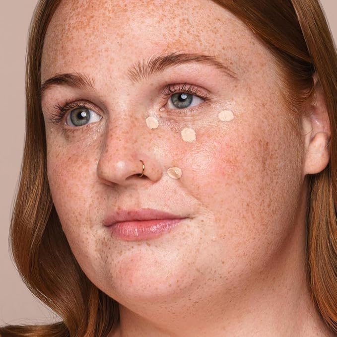 Jouer Essential High Coverage Liquid Concealer - Brightening Concealer - Color Corrector for Under Eye Dark Circles, Spot Coverage, and Eye Primer - Soft Matte Finish, Creme