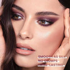 evpct 12Pcs Capsule Cream Eye Shadow Brightener Sticks Set for Eyes, Champagne Pearl Taupe Bronze Cocoa Stone Putty Smoky Amethyst Shimmer Matte Pencil Eye shadow Applicator Stick Palette Makeup 02