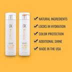 GK HAIR Global Keratin Moisturizing Shampoo and Conditioner Sets (MOIS-DUO-1000-S10)