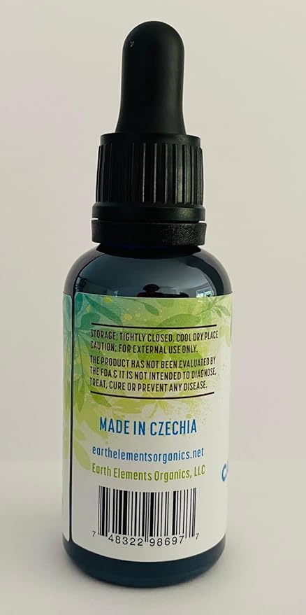 Calendula Oil with Sunflower Oil, Herbal Care for Chapped or Damaged Skin, Organic Skincare for All Skin Types - 1 fl oz