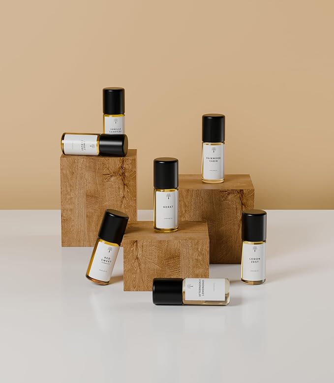 Eternal perfume Oils Travel Size perfumes for women Mini Mist Gift Set 7 Piece Collection perfume for men unisex Long Lasting perfumes set for womens 7 x 3 ml/0.17 FL Oz Gift Set for Women