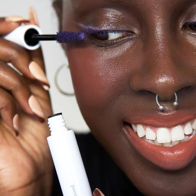 Ere Perez - Natural Almond Oil Mascara | Strengthen, Lengthen, Nourish Lashes | Smudge-Proof, Water Resistant, Low Irritation | Vegan, Cruelty-Free, Clean Beauty (Mauve, 0.35 oz | 10 ml)