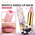 Tinted Lip Balm with Colorful Serum Core, CATKIN Cute 2-in-1 Pink Lip Balm Gloss, Moisturizing with Jojoba Oil Hyaluronic acid, Citrus Tea Flavor, Trendy Lip Care for Women & Girls - C02 Pink