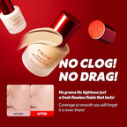 TIRTIR Mask Fit Red FoundationㅣLong Lasting Flawless Coverage, Energy Essence, Lightweight, Hydrating, Pore-Blurring, Breathable Satin Finish, Makeup, Radiant Skin, #13N Fair Ivory, 1.01 Fl Oz