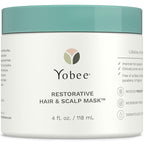 Yobee Restorative Scalp Mask - Dry Scalp Treatment Hair Mask - Probiotic Extracts, Organic Honey, Turmeric, Vitamin B12 - Natural Dry, Itchy, Sensitive Scalp and Dandruff Relief - for Adults, 4 fl oz