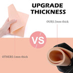 20Pcs Tattoo Skin 3MM - Urknall Fake Skin 3mm Blank Practice Skins Double Sides for Beginners and Artists Tattoo Supplies