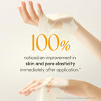 THE FACE SHOP Vita-Toning Vegan Collagen Face Mask, Korean Glass Skin Essential, Hydrogel Mask for Moisturizing & Skin Elasticity, Improves Uneven Tone, 4EA