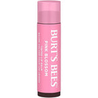 Burts Bees Tinted Lip Balm Pink Blossom; 8 Hour Moisture; Provides a Hint of Color; Nourishing Shea Butter; 100% Natural Origin; 1 Tube; 0.15 Oz. (Package May Vary)