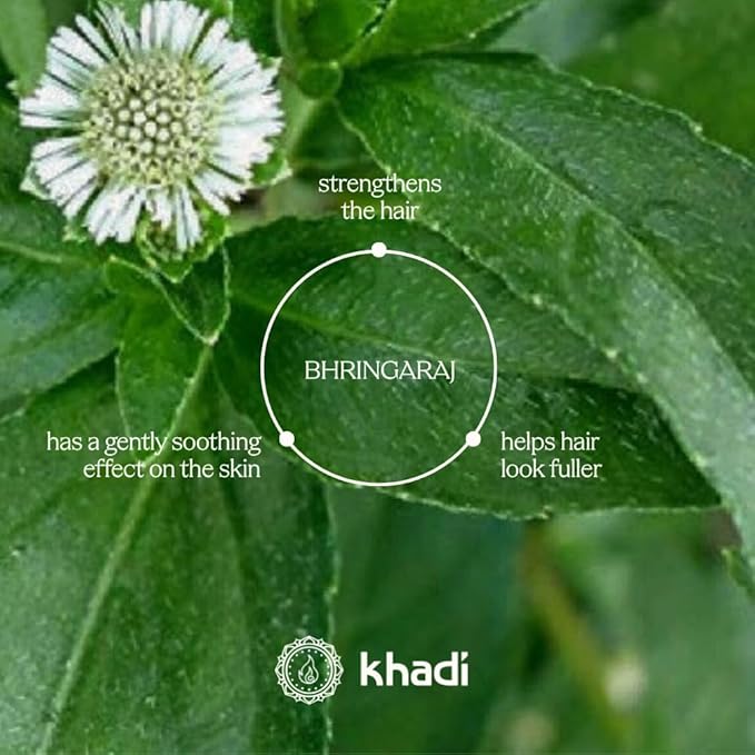 khadi VitalityGrow Hair Oil - Rosemary for more volume & hair growth - against hair loss - 100% natural, herbal, vegan & silicone-free - 1.69 fl oz