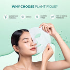 PLANTIFIQUE Facial Sheet Mask Hydration Heaven 5 pack – Aloe Vera & Hyaluronic Acid Hydrating & Refreshing Face Masks – Korean Skincare for Dry or Tired Skin