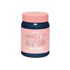 Lime Crime Full Coverage Unicorn Hair Dye, Blue Smoke - Damage-Free Semi-Permanent Hair Color Conditions & Moisturizes - Temporary Hair Tint Kit Has A Sugary Citrus Vanilla Scent - Vegan
