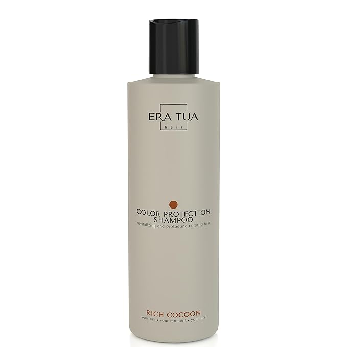 Rich Cocoon Color Protection Shampoo | Dutch Made & Formulated | Color Safe for Color Treated Hair | Premium Cozy Scent of Warm Wood, White Amber & Jasmine sulfate free shampoo | 250 ml