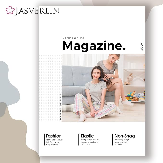 100 pcs Hair Ties Black Ponytail Holders, Soft Elastics Small No Damage Hair Bands for Women Girls Thick Thin Hair Styling Accessories Seamless No Pull 1.5 inch