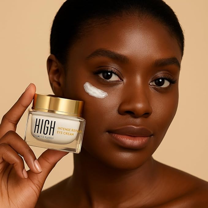 Intense Repair Eye Cream Lightweight Retinol, Peptides & Vitamin C Formula for Dark Circles, Puffiness & Fine Lines – Anti-Aging, Paraben-Free & Cruelty-Free