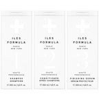 ILES FORMULA Signature Collection Deep Repair Shampoo & Conditioner w/Finishing Serum Blow Dry Cream for Dry, Damaged, Frizzy Hair - Hydrating Hair Care for Less Breakage & Healthy Hair Growth
