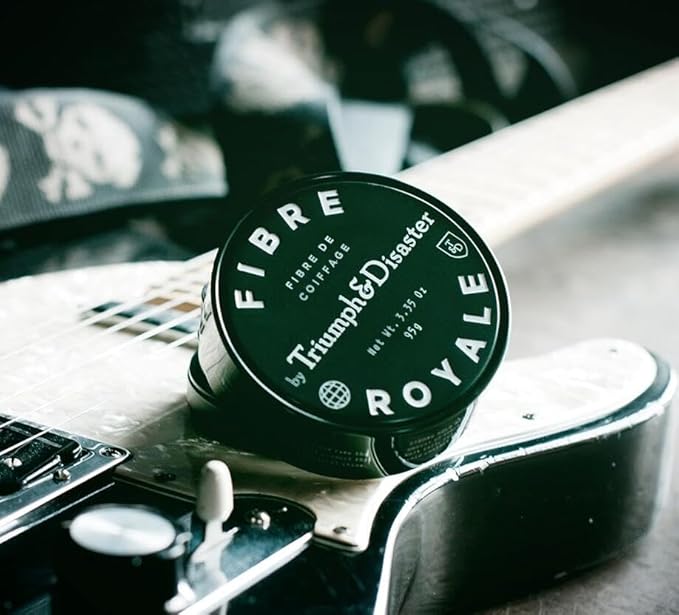 TRIUMPH & DISASTER Fibre Royale Hair Wax – Strong Hold Pomade for Thick Hair, Natural Finish Styling for Men & Women, 95g