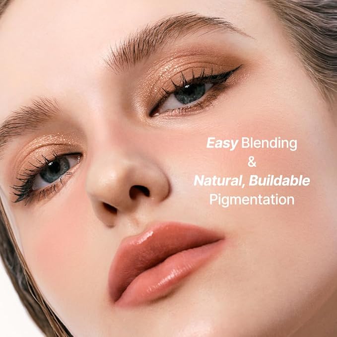 dasique Shadow Palette #15 Beige Knit l Vegan, Cruelty-Free l 9 Blendable Shades in Smooth Matte and Shimmer Finishes with Gorgeous Pearls