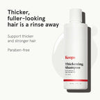 Keeps Men’s Hair Loss Shampoo with Biotin - Anti-Thinning & Hair Growth Shampoo for Men - DHT Blocker with Saw Palmetto & Caffeine for Fuller, Thicker Looking Hair - Color-Safe Products