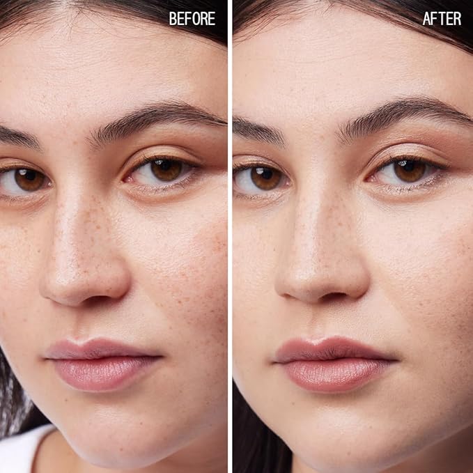 about-face THE PERFORMER Skin-Focused Foundation LM1Neutral – Medium Coverage, Long-Wear, Breathable & Buildable Base – Clean, Vegan, Hydrating Formula with Blue Agave & Chlorella – 1.08oz