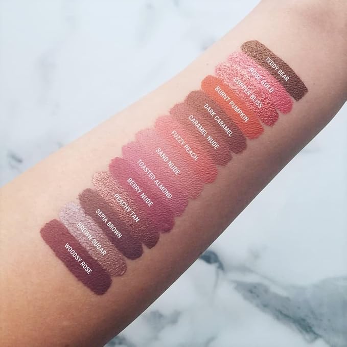 Aromi Sand Nude Matte Liquid Lipstick | Light, Peachy Tan Lip Color, Long Lasting, Transfer Proof, Handmade, Vegan, Cruelty-free, (Sand Nude)