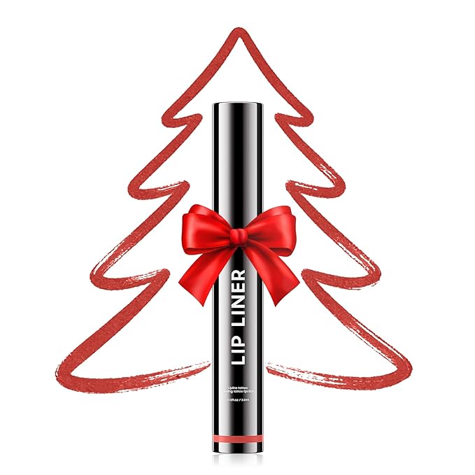 OETUIOW Lip Stain Peel Off, Lip Liner Moisturizing Long-Lasting & Waterproof, Transfer Proof & Plumping, Non-Stick Cup, Rose Color