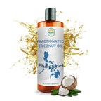 Fractionated Coconut Oil - Sourced Directly from our Farm Partner in the Philippines - Carrier Oil for Diluting Essential Oils, Body, Hair, and Skin Moisturizer - (16oz)