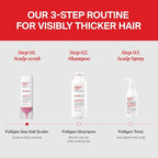 Dr.FORHAIR Folligen Shampoo | Korean Hair Care | Clarifying Scalp Shampoo | Fuller-Looking Hair, 16.91 fl oz