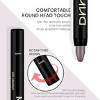 evpct 2Pcs Cream Eyeshadow Sticks Set for Eyes Waterproof, Smoky AmethystShimmer Matte Eye shadow Stick Pencil Pen Bulk sombras en crema para ojos 24+24
