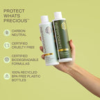 Ingreendients Non Toxic Vegan Shampoo and Conditioner with Organic Ingredients, Apple Cider Vinegar, Tea Tree Oil - Color Safe, Paraben & Gluten Free, Silicone & Sulfate Free, pH Balanced