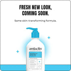 AmLactin Intensive Healing Body Lotion - Therapeutic Lotion for Extremely Dry Skin - No-Scrub Exfoliator and Moisturizer with 15% Lactic Acid AHA and Ceramides, 7.9 oz (Packaging May Vary)