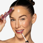 OFIR Hue Hydrator Sheer Lip Jelly | Luminous Gloss Shine Formula With Apricot Oil, Coconut Oil, Vitamin E for Subtle Color | Vegan, Cruelty Free Hydrating lip Balm | Sangria - Rich Berry, 0.135 Fl oz