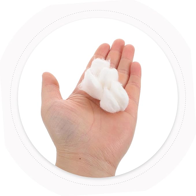 2pack Cotton Balls for Makeup Removal Nail Polish Soft Cotton Swabs Washable Face Pads Household Applicators Multi-Purpose Balls