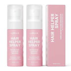 Trybello Hair Helper Spray - Hair Growth Serum with Biotin & Castor Oil - Caffeine Infused Hair Treatment for Thicker, Fuller Hair - Repair Thinning Hair Naturally - Vegan, Cruelty-Free Formula, 2Pack