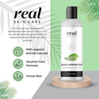 Real Skin Care Organic Body Lotion | Tighten and Moisturize Dry Skin | Reduce Fine Lines and Wrinkles | Natural Body Lotion Without Chemicals | Coconut Lotion Body | Paraben Free Body Lotion | 8oz