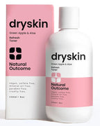 Hydrating Face Toner for Dry Skin Witch Hazel, Green Apple & Aloe Vera Facial Astringent by Natural Outcome Skincare, Gentle Soothing Cleansing Water Lotion 8 oz