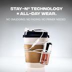 Sacheu Liquid Eyeshadow STAY-N Longwear Eye Makeup — Buildable Highly Pigmented & Blendable Eye Shadow Cream in Matte & Shimmer Finishes, Espress Yo Self