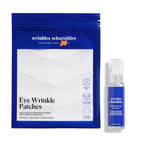 Wrinkles Schminkles Under Eye Wrinkle Starter Pack - Set of Reusable Under Eye Wrinkle Patches (3 pairs) + Silicone Patch Cleanser (2 oz) for Smoother Under Eyes & Fresh Look