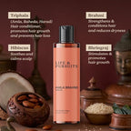 Life & Pursuits Amla Brahmi Oil for Healthy Hair & Scalp - 6.8 Oz Natural, Indian Ayurveda Blend with Coconut, Castor, Sesame, Triphala, Gotukola