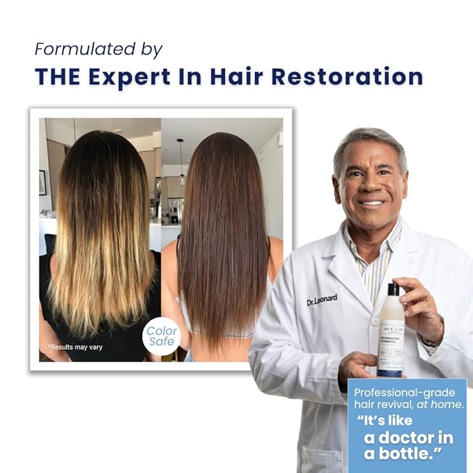 Copper Chemist Hair Growth Shampoo For Men & Women - Copper Peptides For Hair Loss & Thinning - Dr. Developed, Natural, Sulfate Free, Color Safe Regrowth Scalp Treatment - Beauty & Personal Care