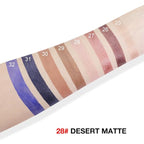 evpct Desert Matte Cream Eye Shadow Brightener Sticks Set for Eyes, Desert Matte Pencil Eye shadow Applicator Stick Pen Palette Makeup Waterproof sombras en crema para ojos 28#