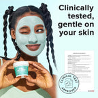 I DEW CARE Wash Off Face Mask - Chill Mo-Mint | Soothing Mask with Peppermint Leaf Extract, Korean Face Mask Skin Care for Face, 3.38 Oz