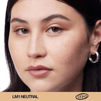 about-face THE PERFORMER Skin-Focused Foundation LM1Neutral – Medium Coverage, Long-Wear, Breathable & Buildable Base – Clean, Vegan, Hydrating Formula with Blue Agave & Chlorella – 1.08oz