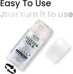 Mermaid Hair Glitter Stick, Waterproof Face Glitter for Concerts Music Rave Festival Party, Face and Body Glitter Makeup with Sparkle for Women Body/Face/Hair/Wig